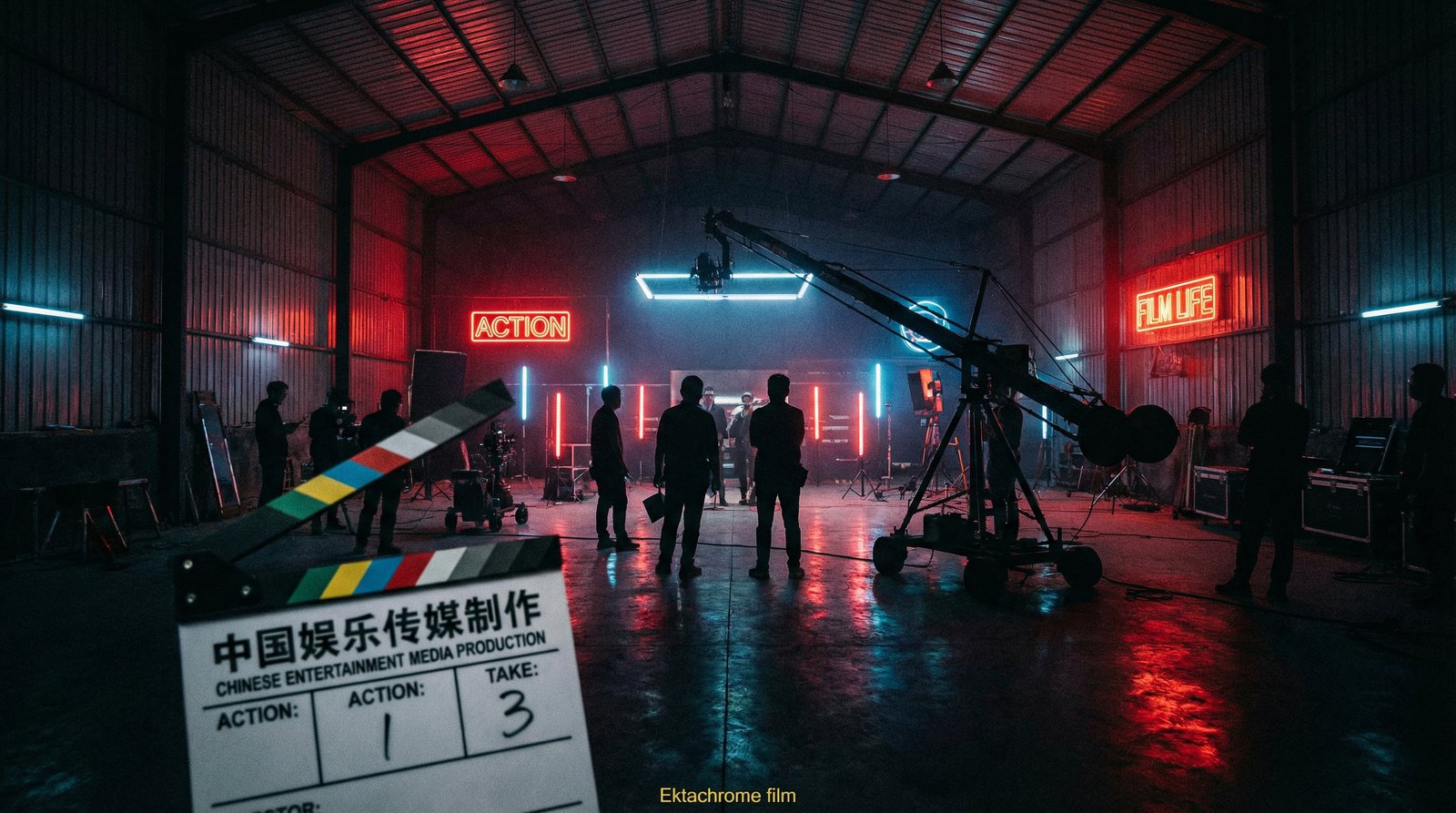 重口社影视传媒视频制作现场